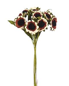 RAMILLETE MARGARITAS DE PAPEL X12, 30CM