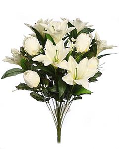 RAMO TULIPAN Y LILYS ARTIFICIAL 60CM 