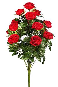 RAMO ROSAS X 16 ARTIFICIAL 50CM 