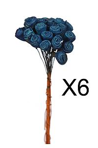 SET 6 RAMILLETES SOLA BUD 23CM