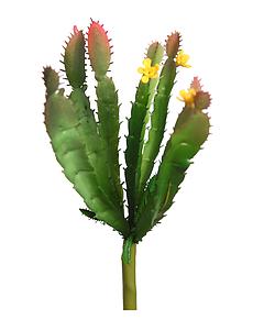 CACTUS MINI FLOR ARTIFICIAL 17CM