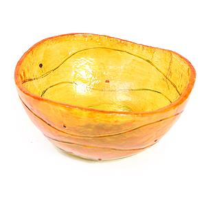 JARRON FIBRA DE VIDRIO ALT 12CM ø24CM