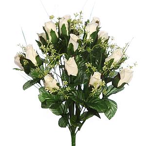 RAMO DE CAPULLOS X 18 ARTIFICIAL 43 CM 