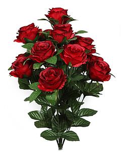 RAMO ROSAS ARTIFICIALES 43CM 