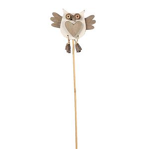 PICK MADERA BUHO BOLSA 6UD