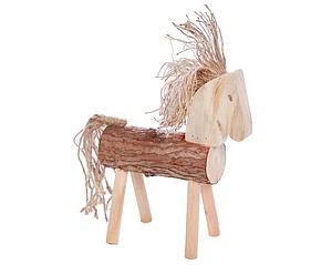 CABALLO DECORATIVO TRONCO 36CM