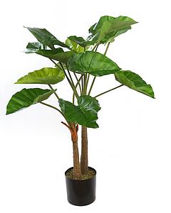 COLOCASIA ARTIFICIAL EN MACETA 110CM