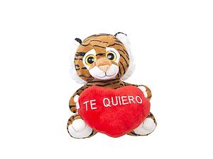 PELUCHE TIGRE CON CORAZON